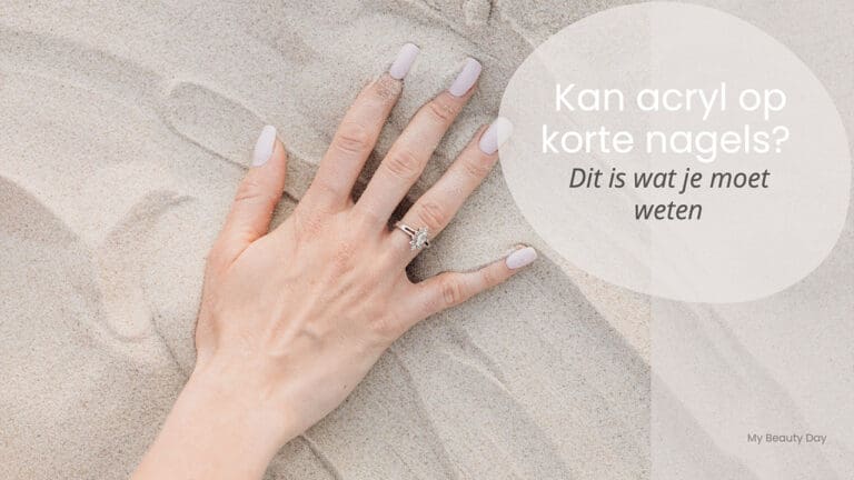 kan acryl op korte nagels