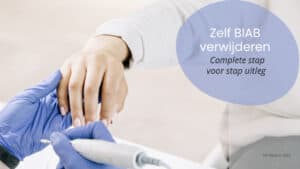 Zelf BIAB verwijderen