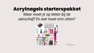 acrylnagels starterspakket